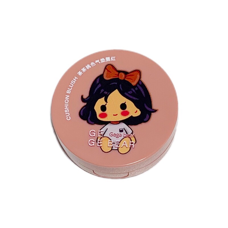 ゴゴ熊茶桃色エアマット頬紅マット単色日常白少女学生自然頬紅紅紅紅紅|undefined