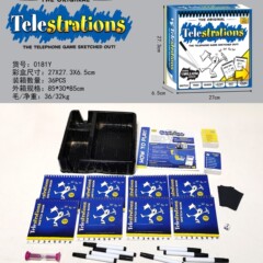 テレストレーションズ 大人用 カジュアル パーティー デスクトップ カード ゲーム 英語パッケージ