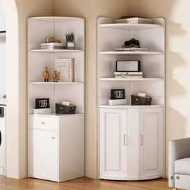 现代转角柜墙角柜转角置物柜家用拐角储物柜客厅卧室墙角落地书架