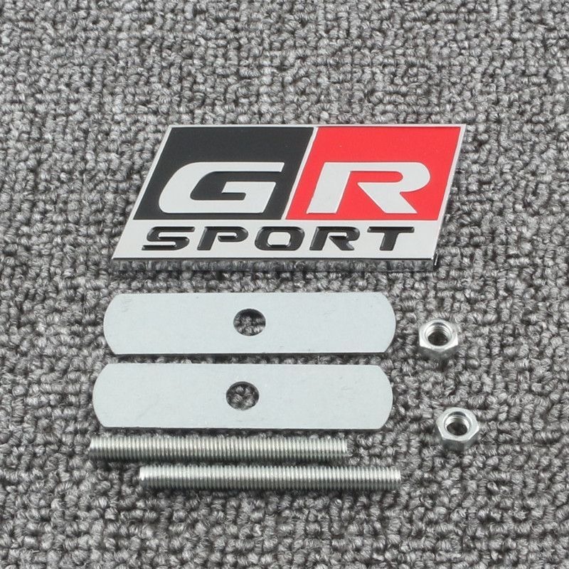 トヨタ改造ステッカー GR GRSPORT GR MN メタルステッカー リアステッカー テールステッカーに適しています。|undefined