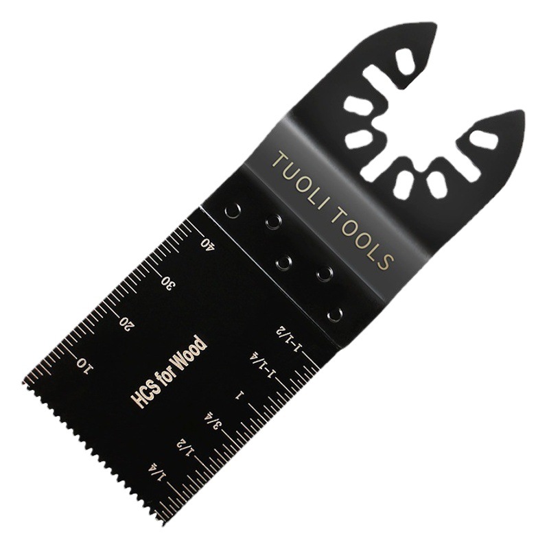 Hoja de sierra universal ancho de diente 34mm acero de alto carbono hoja de sierra recta carpintería multifuncional universal vio accesorios pala oscilante al por mayor