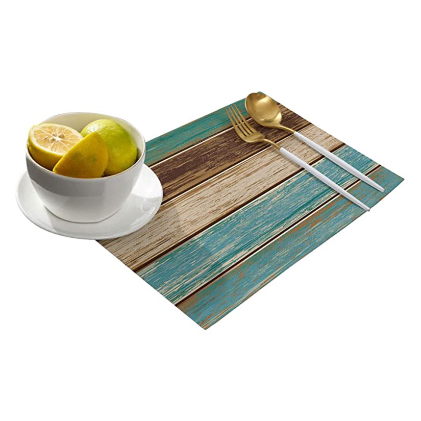 Nordic retro mantel de tela Cafetería Restaurante diseño occidental mantel lavable antideslizante estera de la tabla del hogar al por mayor