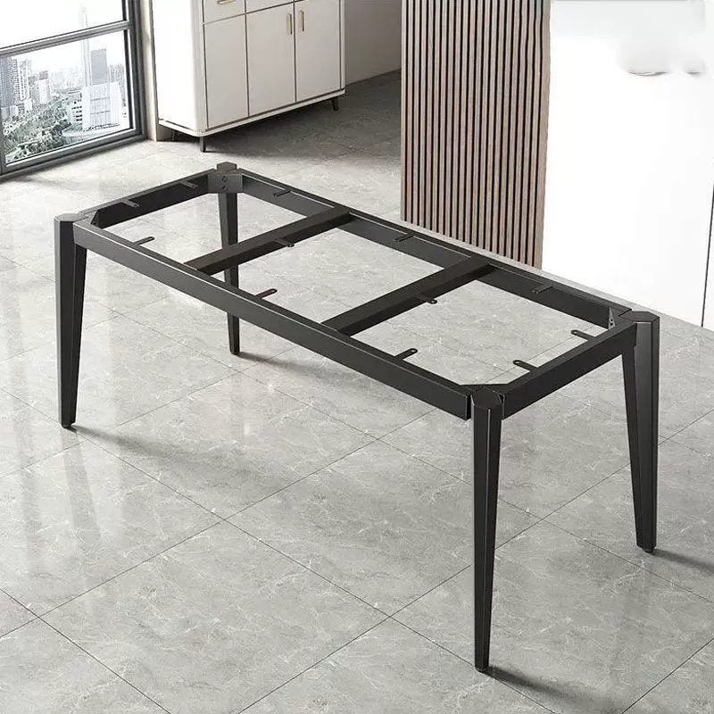 Кронштейн для ножек стола из железа, основание для обеденного стола из мраморного сланца, подставка для офисного стола, компьютерного стола, журнального столика, металлические опорные ножки