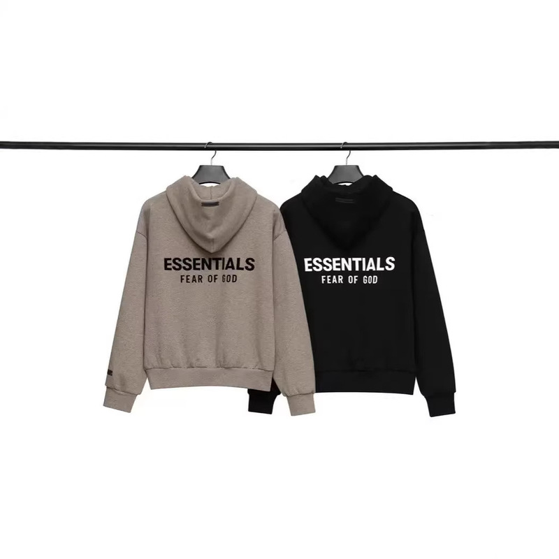 Fog Hooded Sweatshirt Cardigan Fear of God25Ss Zipper Hoodie Essentials