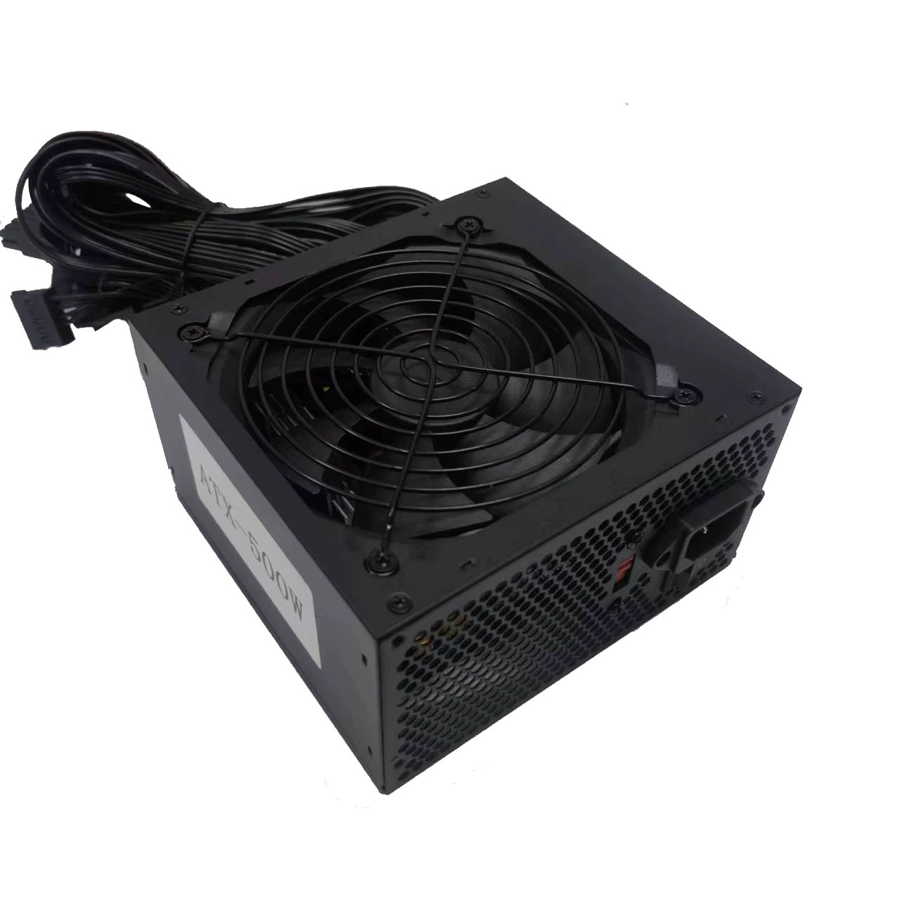 ATX блок питания компьютера 500W с вентилятором 12см, поддержка COMPUTER PC POWER