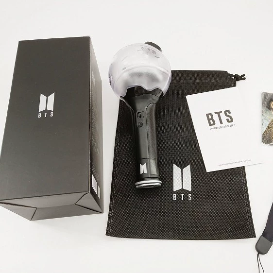 Световая палочка (BTS) VER.4 — Bluetooth с управлением через приложение, RGB 10×10×23 см