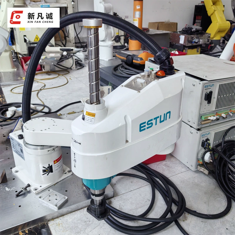 Подержанный в Эстоне SCARA Роботизированная нагрузка 10KG Рука Рука 700 мм Четырехосный ER10-700-SR манипулятор