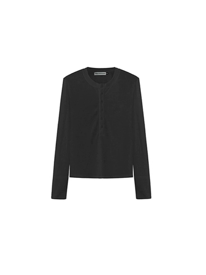 Elastic knitted thin breathable base body-friendly long-sleeve, tight, high collar