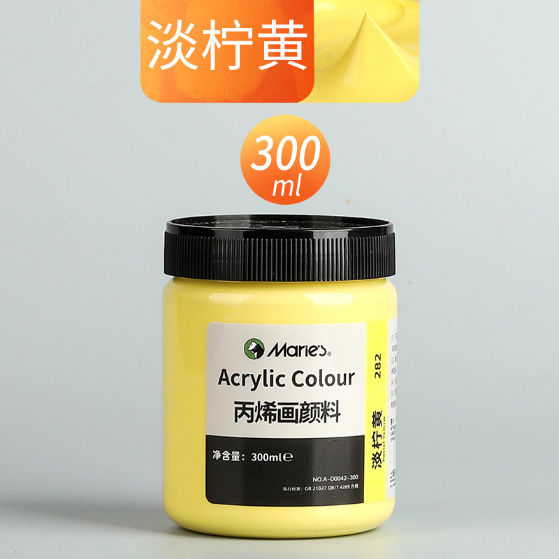 Malee conjunto de pinturas de propileno pintado