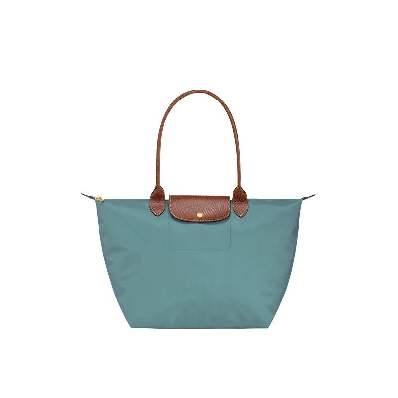 Эксклюзивная трансграничная французская сумка Longchamp, сумка-пельмень с вышивкой, складная сумка, большая вместительная сумка-тоут Longchamp, женская сумка под мышками