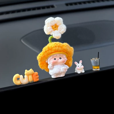 for Women, for Center Console, Car ornaments - 1-piece-setbackpack-lamb