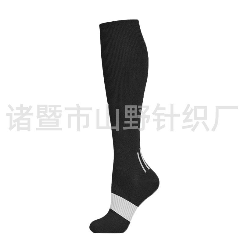 Calcetines Largos de Compresión Deportivos 200N de Nailon, Respirable y Absorción del Sudor, para Correr image 13