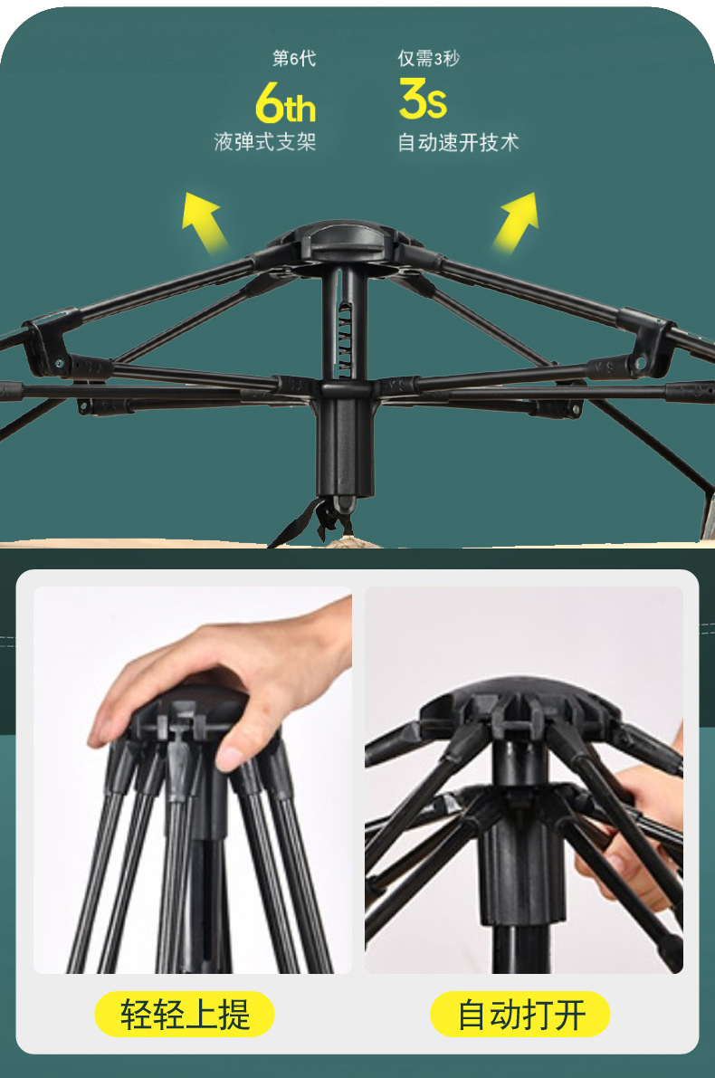 双层加厚帐篷野外露营登山旅游便携式防风挡雨遮阳三人一居室帐篷