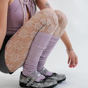 Japanese Sweet Sakura Fish Net Stockings Vintage Women Sexy