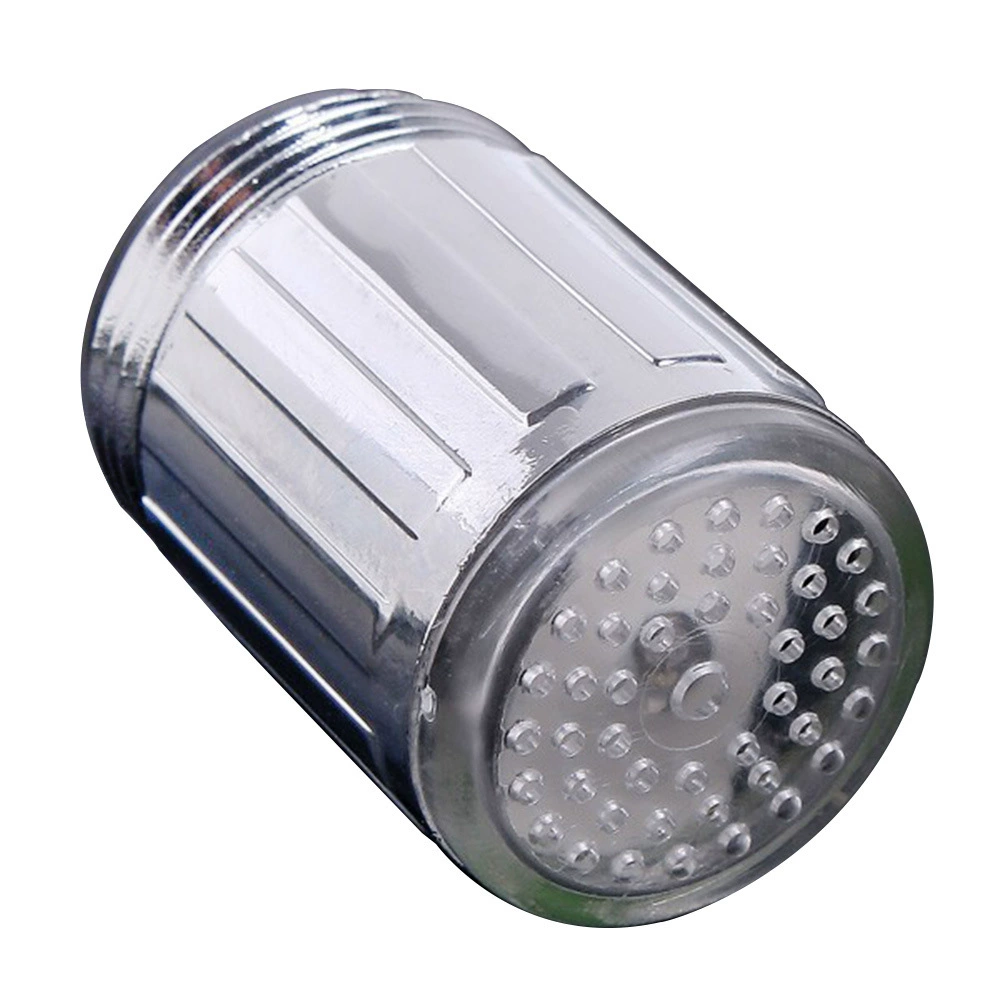 Светильник-смеситель LED Faucet Light (M24×1) — ABS, автономный, режимы цвета/температуры, размеры 35×24 мм