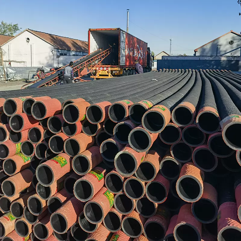 泽通吸沙淘金胶管 钢丝缠绕法兰盘大口径低压胶管 泥浆泥沙胶管抽