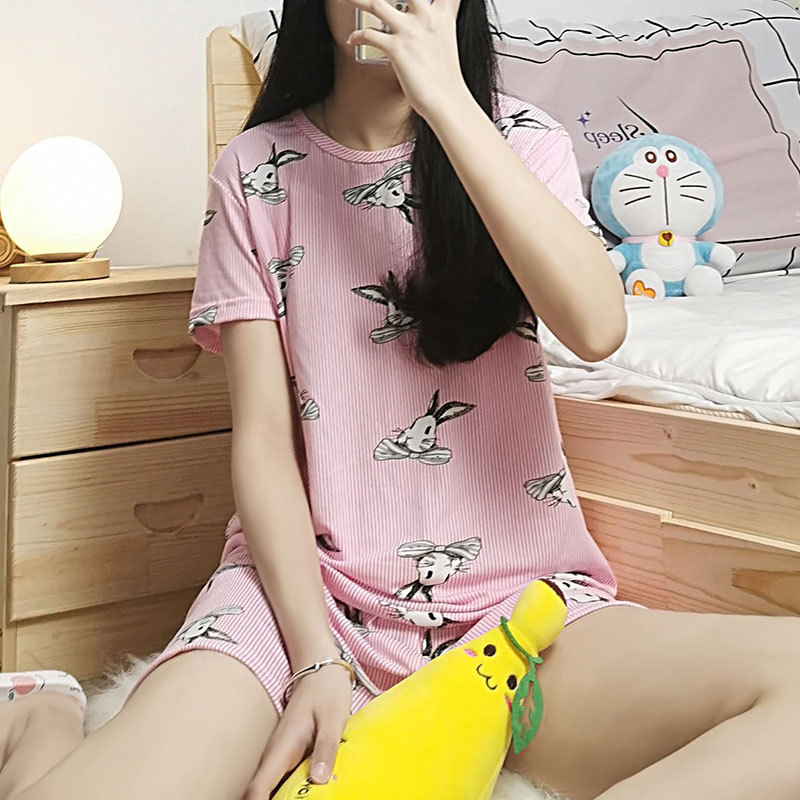 Milk silk 160 thick SMX vertical bow rabbit short set