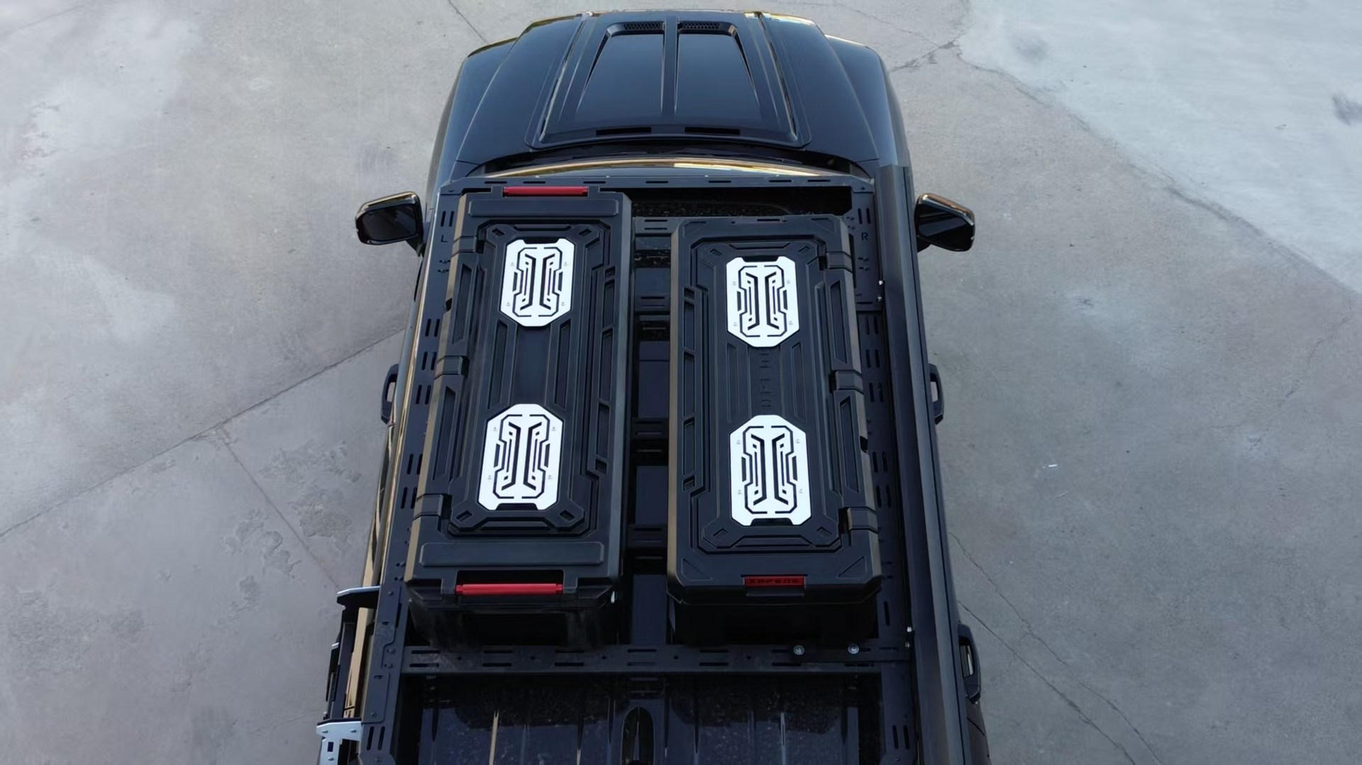 Speedy Car Roof Storage Box Explosion-Proof Box Three-Proof Box Storage 1.2m Large Capacity Suv Off-Road Vehicle Pickup Truck