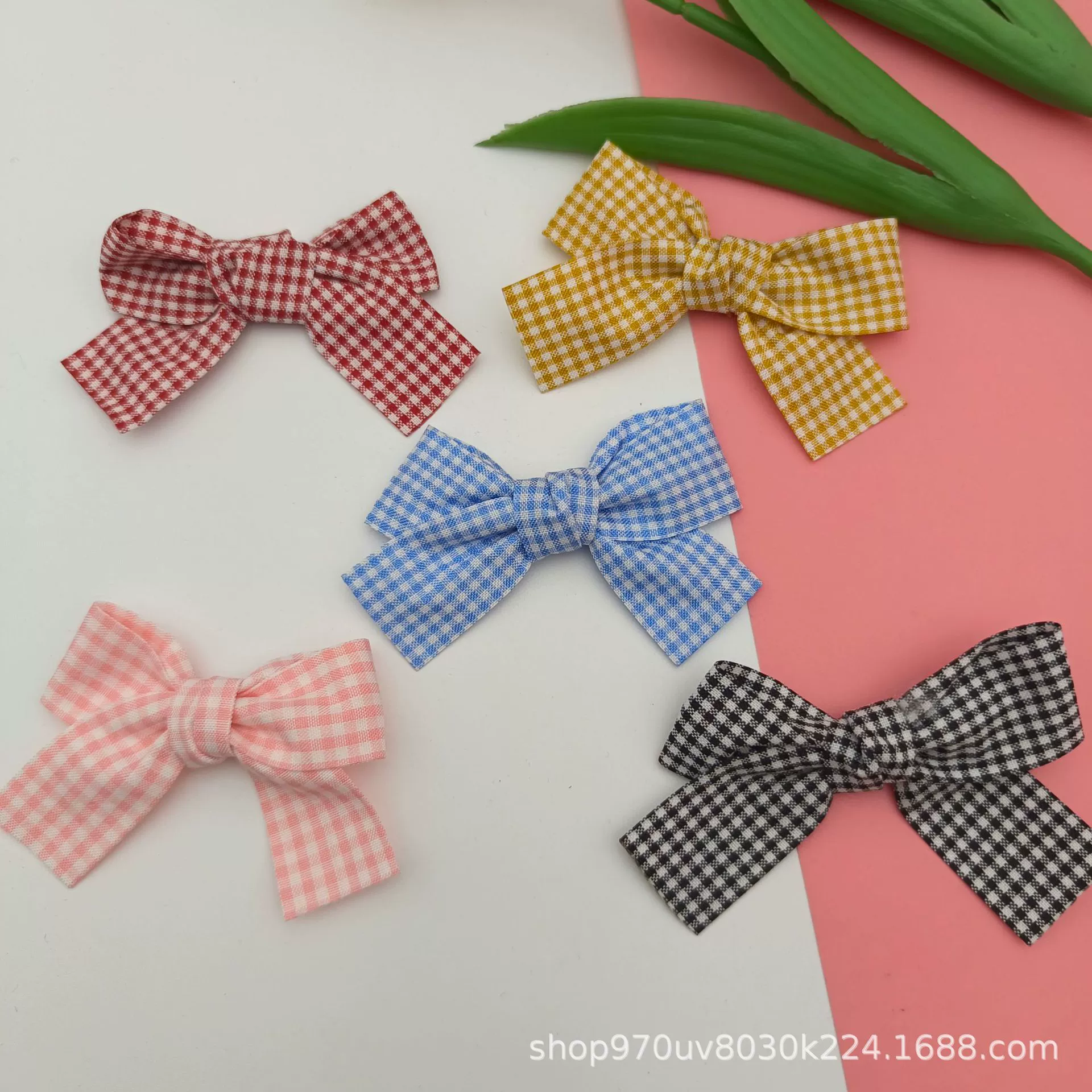 Сетчатый бант головной убор Принцесса сети красные заколки для волос