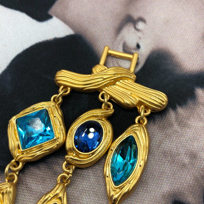 12g Weight Bracelets, Earrings, Necklace Classification Daily Occasion Alloy Material Leaf Pattern Women'S Gender Plating Design Retro Style Retro Leaf Alloy Plating Women's Bracelets Earrings Necklace 8