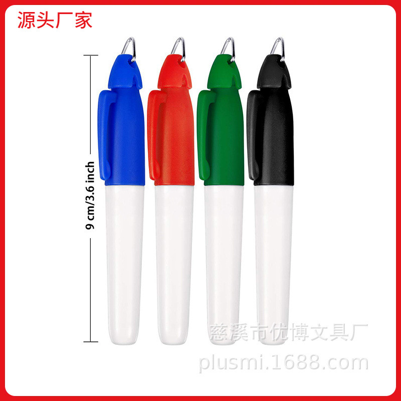 En stock Golf marcador especial marcado, triángulo anillo de metal marcador, gancho hierro mini marcador