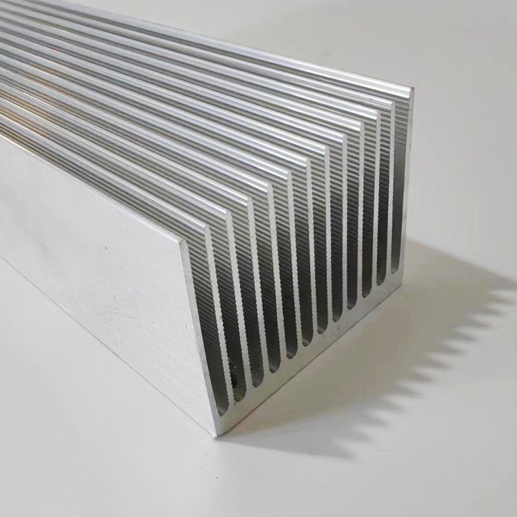 华宏铝业厂家铝型材散热器铝合金元件散热器密齿型电子散热片