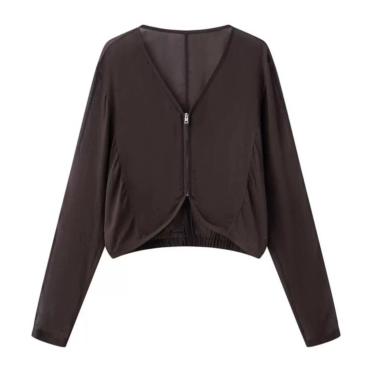 Summer fashionable knitted short cardigan