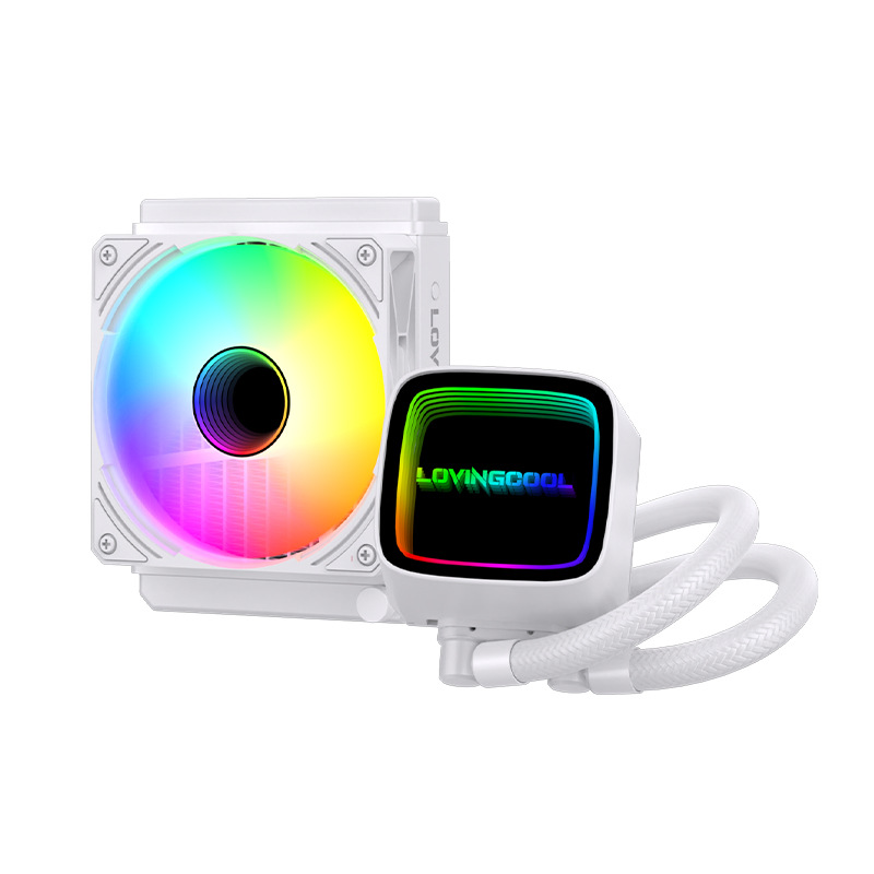 Cross-espejo HK todo en uno enfriado por agua CPU disipador de calor argb ventilador de chasis interAMD placa base universal 360 refrigerado por agua