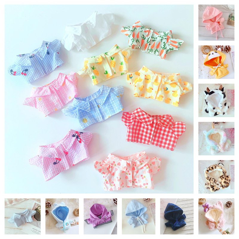 Spot master dog medium size sweater collection 20cm star doll clothing accessories plus velvet coat shirt dress season