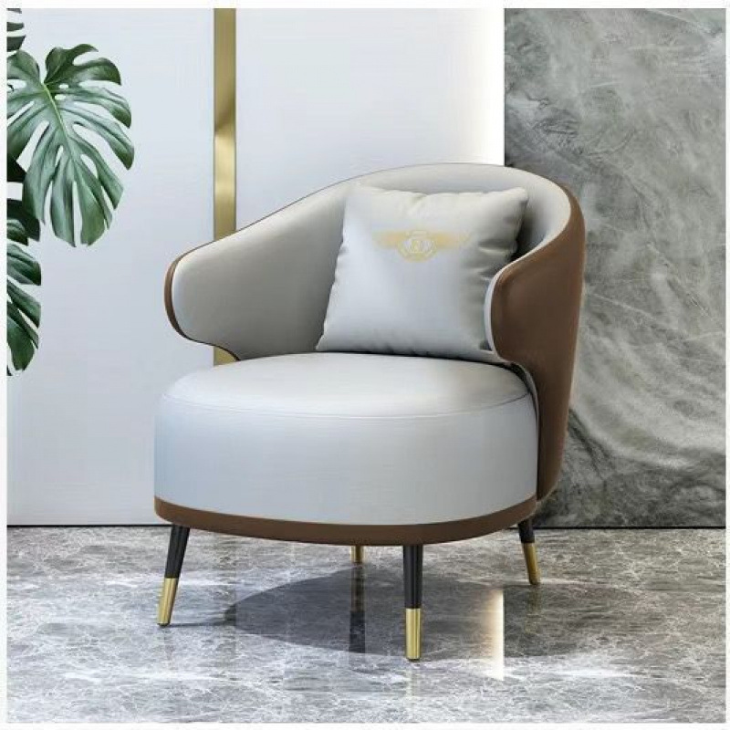 Sofá individual mesa de té combinación de ventas balcón ocio hotel de negocios salón de belleza recepción sofá mesa de negociación