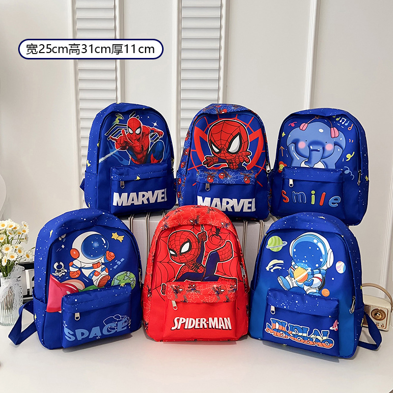 2025 nuevo estilo Spiderman mochila para niños dibujos animados lindo niño mochila de anime bolso de ocio de jardín de infantes