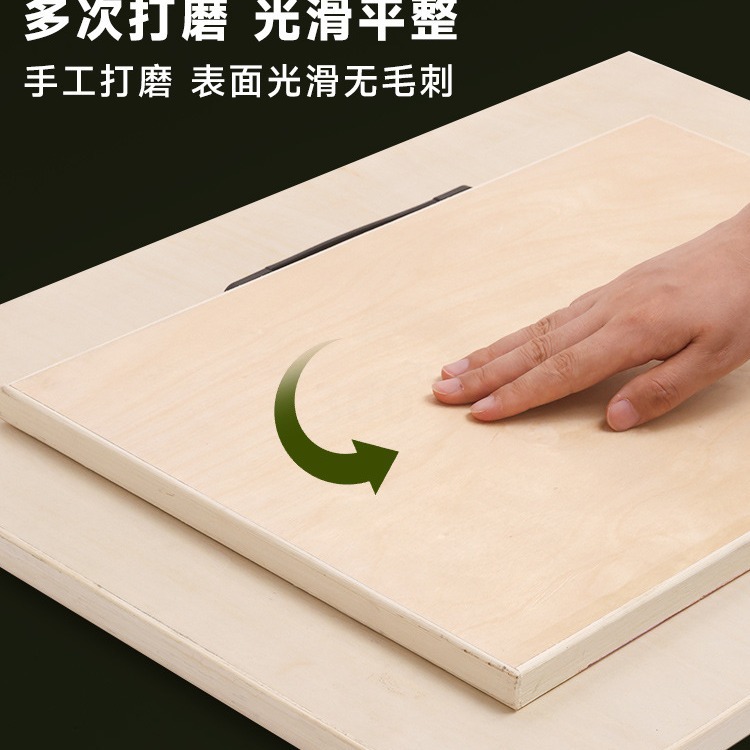 Qingzhu Painting Board Art Student's Sketching Board Easel Sketching Gouache Watercolor Art 4K Drawing Board Sketch Board 4