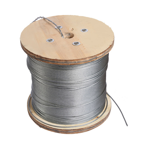 Manufacturer supplies multiple specifications of galvanized steel wire rope, corrugated plastic steel rope, 5mm galvanized steel wire rope, non-lifting clothesline