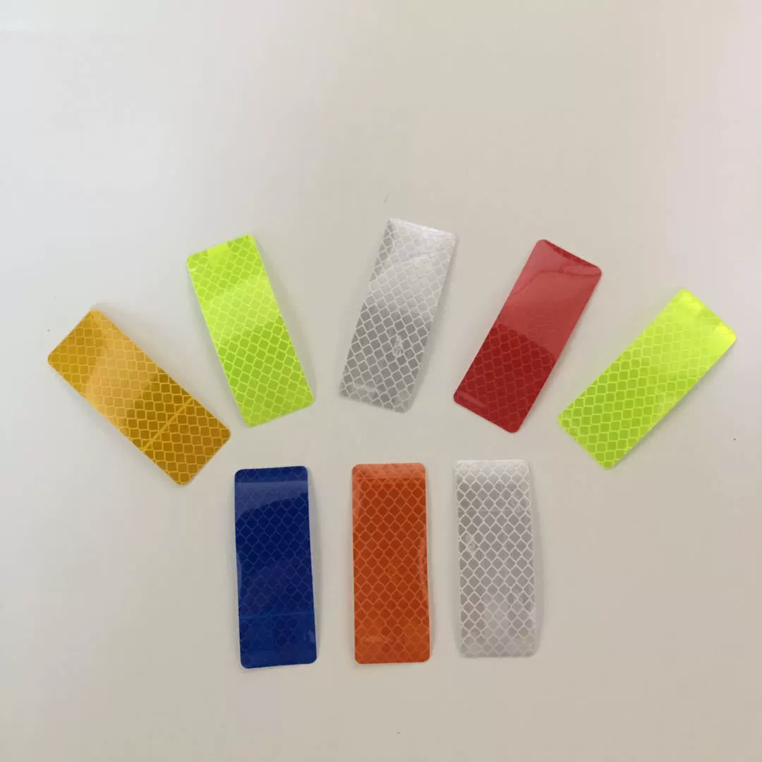 10 шт. Алмазное предупреждение автомобиля Светоотражающая наклейка светоотражающая пленка крышка для царапин электрическая наклейка для украшения кузова