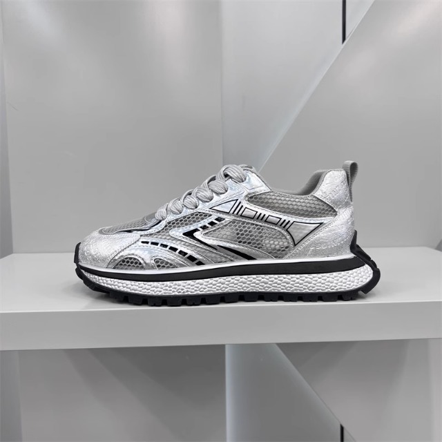 Light Luxury Casual Shoes For Men Spring And Summer Mesh Sneakers_voghion.com