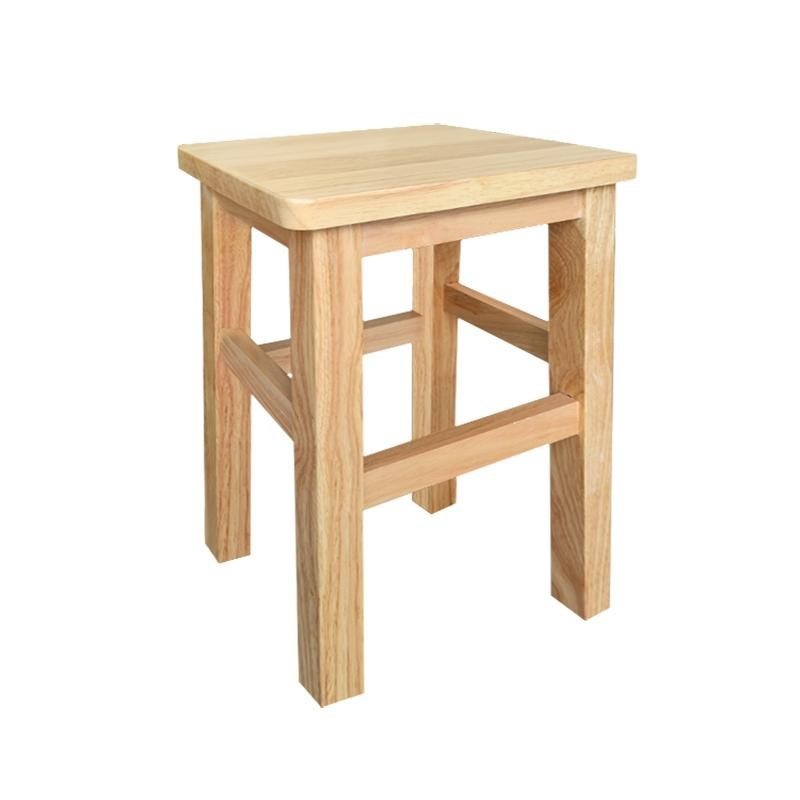 Fábrica directa taburete de madera taburete cuadrado de madera sólida sala de estar para adultos taburete bajo taburete taburete taburete de cambio de zapatos taburete de madera image 5