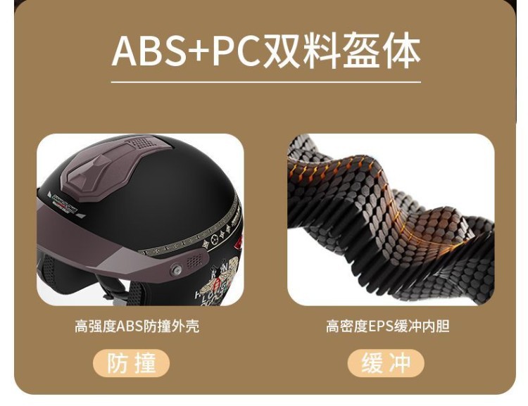High-end silver-plated lens hidden helmet for electric scooters and motorcycles, rainproof, Class A, 3C certified, unisex