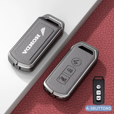 Zhou Ben Tian Motorcycle Sensor – Car key bag - standard-type-a-gray-zinc-alloy-shell-single-shell