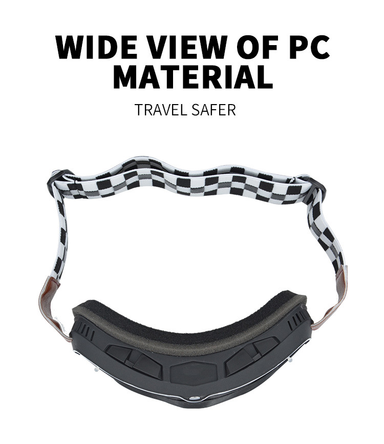 Mode motorhelmbril met snelheidsvermindering, high-definition winddichte en stofdichte off-roadbril_voghion.com