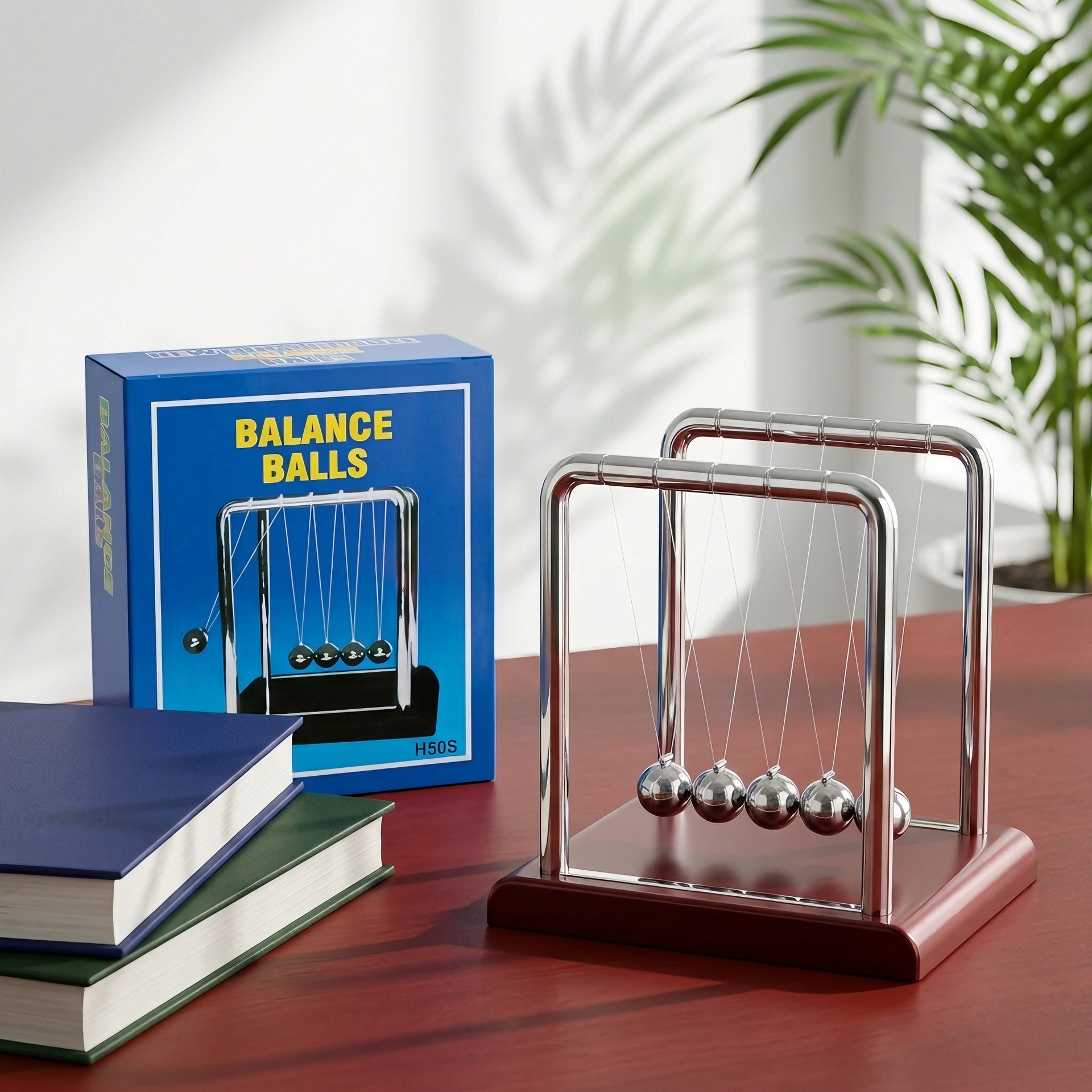 Newton's Pendulum Chaos Pendulum Desk Home Decoration Creative…