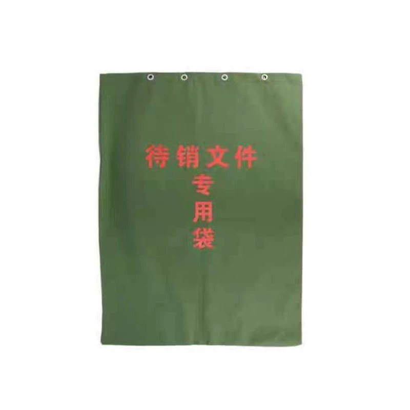 Сумки для документов, подлежащих продаже, логистика, экспресс-сумки, армейские зеленые конфиденциальные документы, ожидающие продажи