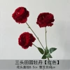 Three-Headed Pastoral Peony-Red