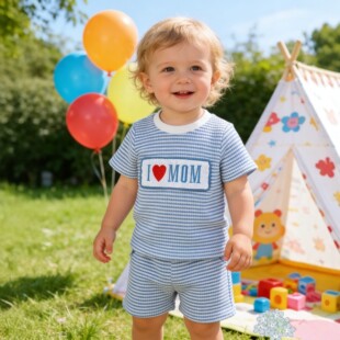 YT2943�����¿��ͯ�A���l�y�������b I LOVE MOM�̽���Ů����