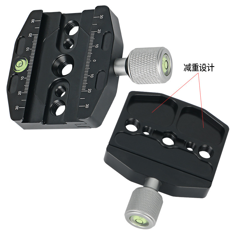 一眼レフカメラアルミ合金快装板三脚安定器雲台通用撮影快装快装板|undefined