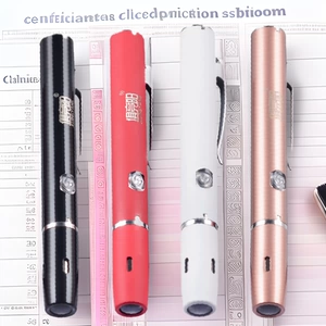 Medical flashlight pupil pen USB charging stepless dimming ophthalmologist nurse portable ear, nose and throat oral lamp