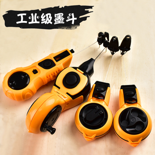 Ll ink bucket woodworking site line automatic line marking hand spring line level wooden bucket fall-resistant leak-proof