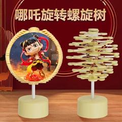 螺旋树哪扎系列魔童旋转棒棒糖川剧脸谱变脸解压玩具摆件解压神器
