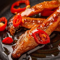 Xiang Yue Deep Sea Small Fish Snacks - Hunan Specialty, Yueyang Delicacies - Edible Small Fish, Fish Tails, Preserved Fish Blocks, Fish Jaws