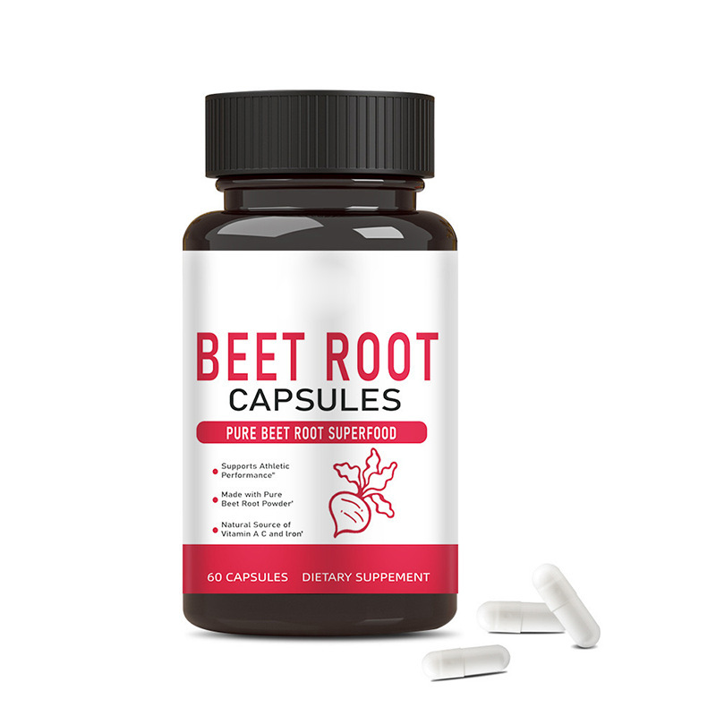 Foreign Trade Export Beet Root Capsules 60 Beet Root Capsules Vegetarian Nutritional Supplement Capsules