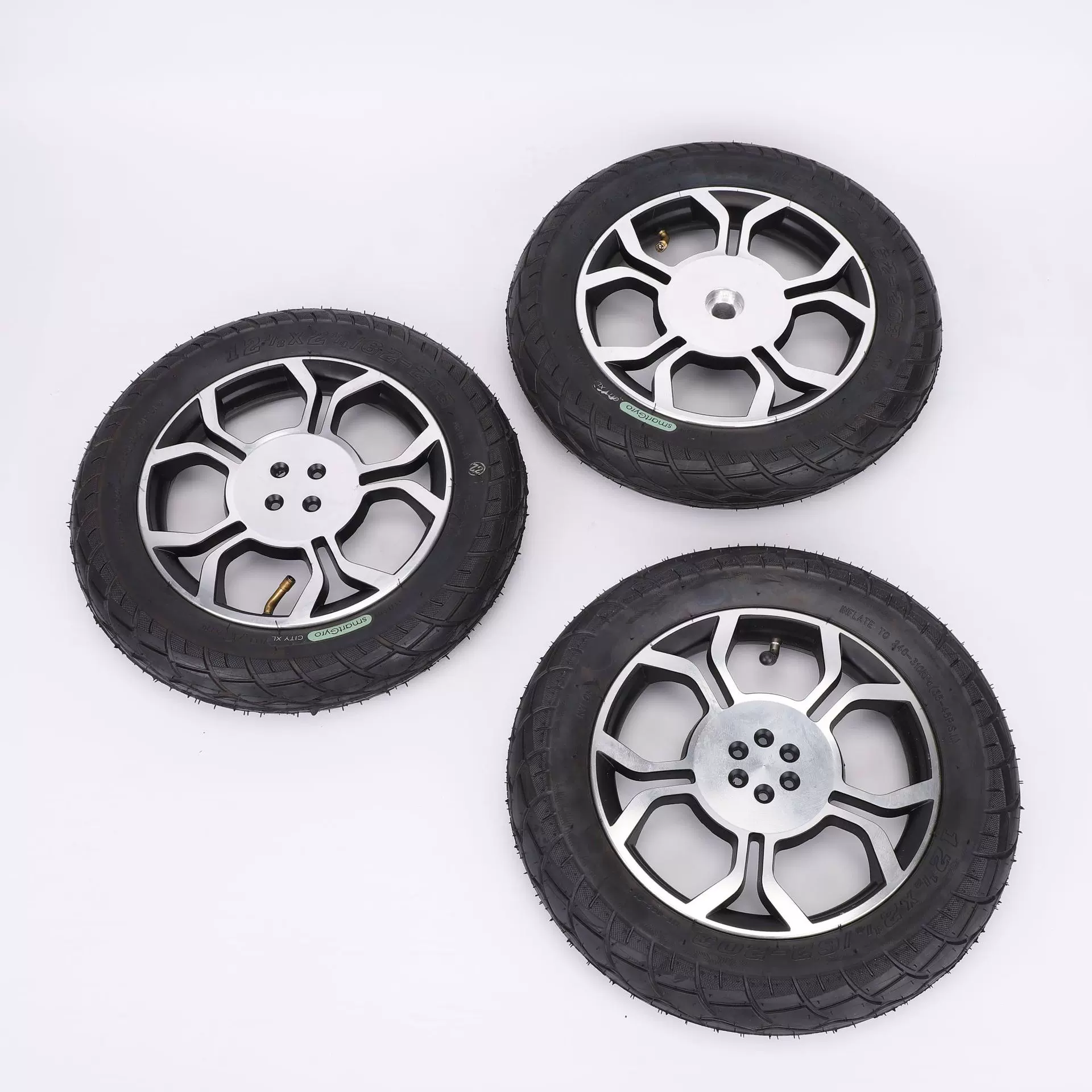 12寸电动四轮车代步车铝合金轮毂代步车童车滑板车医疗辅助器械轮